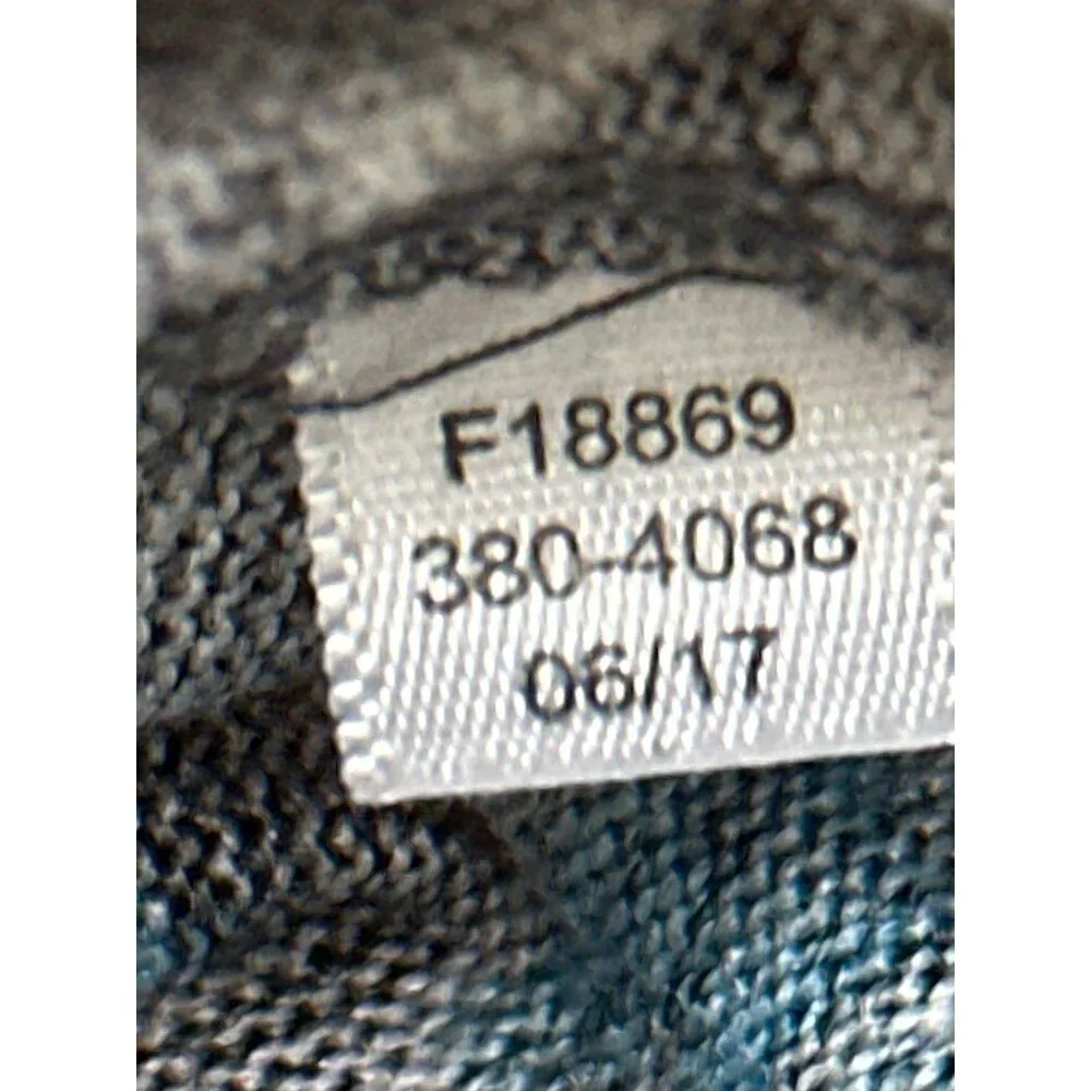 City Streets Girls XXS  Sleeve Floral Knit Top 96 Polyester 4 Spandex Black Blue - Picture 7 of 8